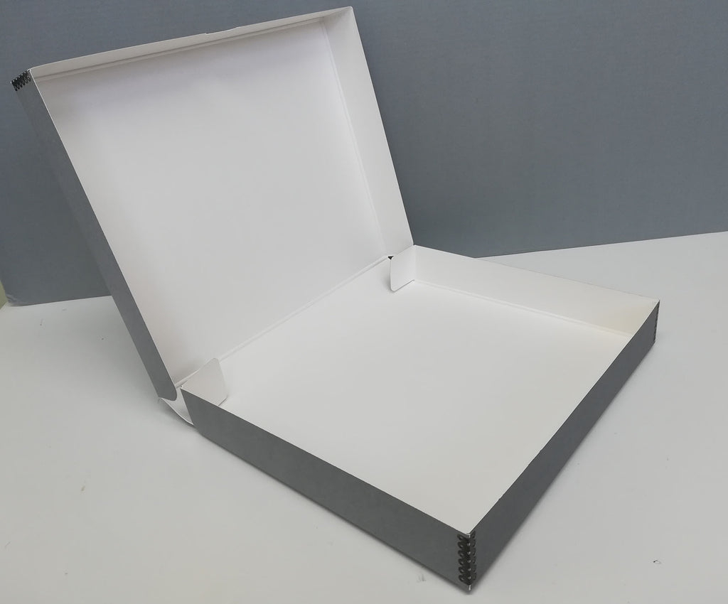 Flat boxes with cardboard lid and seal, DUO preservation
