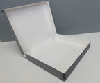 Flat boxes with cardboard lid and seal, DUO preservation