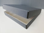 Flat boxes with cardboard lid and seal, DUO preservation