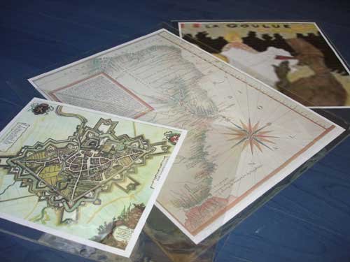 Fundes polièster de conservació per a plànols, cartells i pergamins